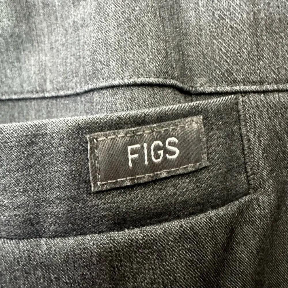 Figs Tansen Jogger Scrub Pants Men's Small Tall Stretch MXXSW2004‎ Solid Gray